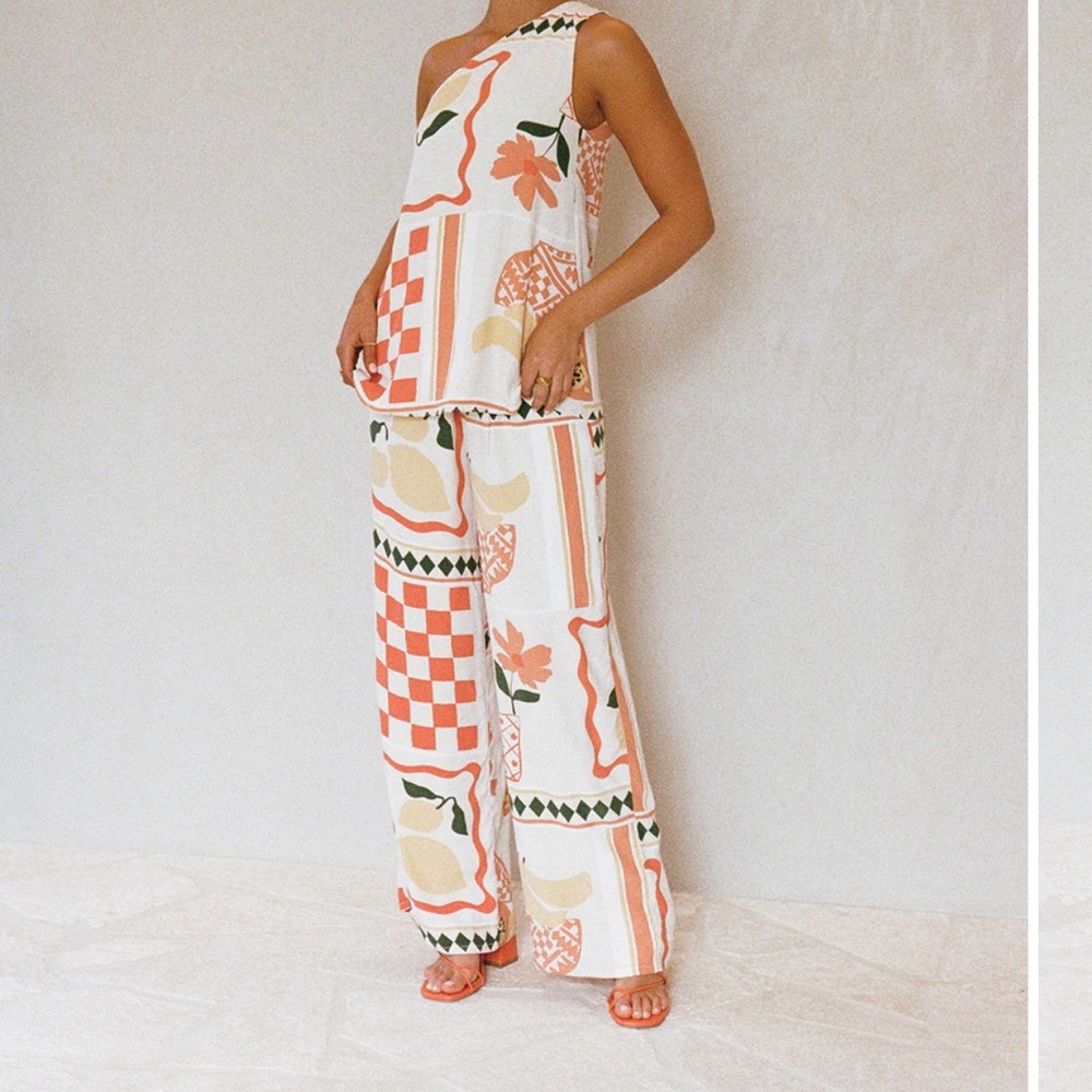 Sabo Skirt Parlour Top & Bottom Set